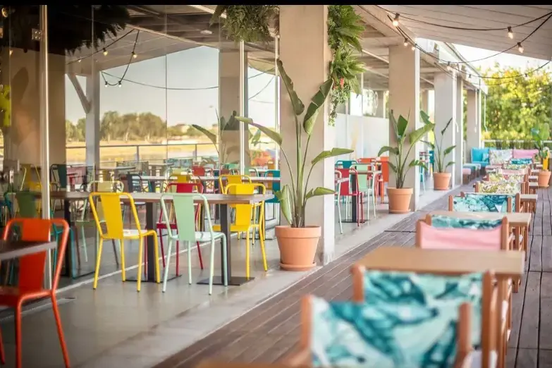 Terraza Canal Olímpico